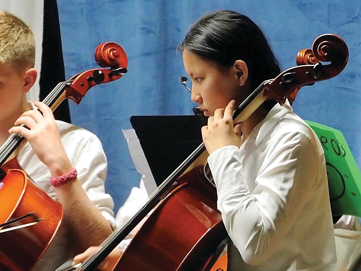 Prout School cellist Lena Eng has advanced to the prestigious music competetion where she will play later this year.