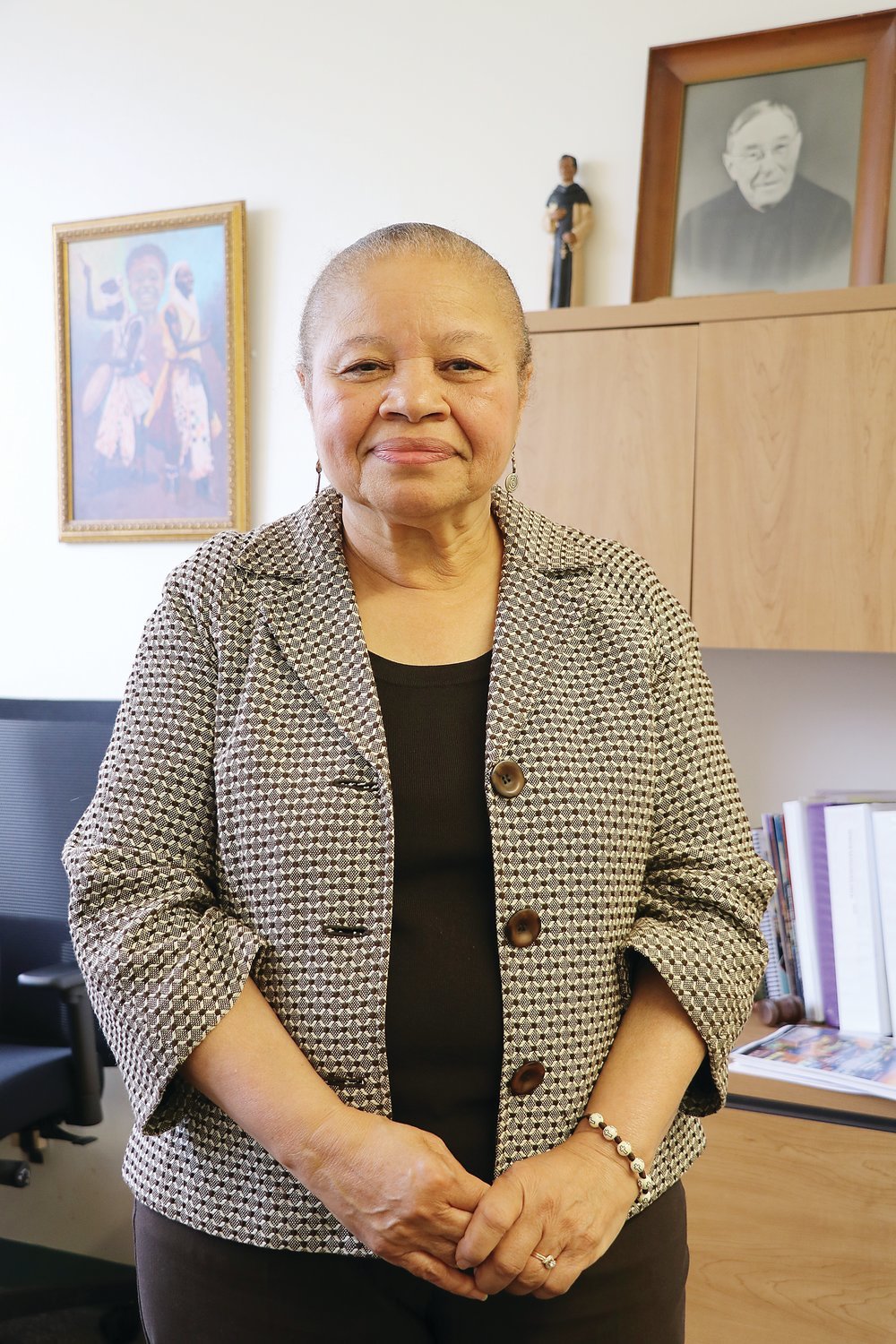 Bishop Thomas J. Tobin has appointed Linda A’Vant-Deishinni to serve as the coordinator of the diocesan Office of Black Catholic Ministry. A’Vant-Deishinni will fulfill her new role, replacing Patty January who retired earlier this year, while continuing to serve as the director of the diocesan St. Martin de Porres Center. One of her goals as coordinator will be to inspire Black Catholics to take more active roles in their parishes and communities and to share their rich heritage.