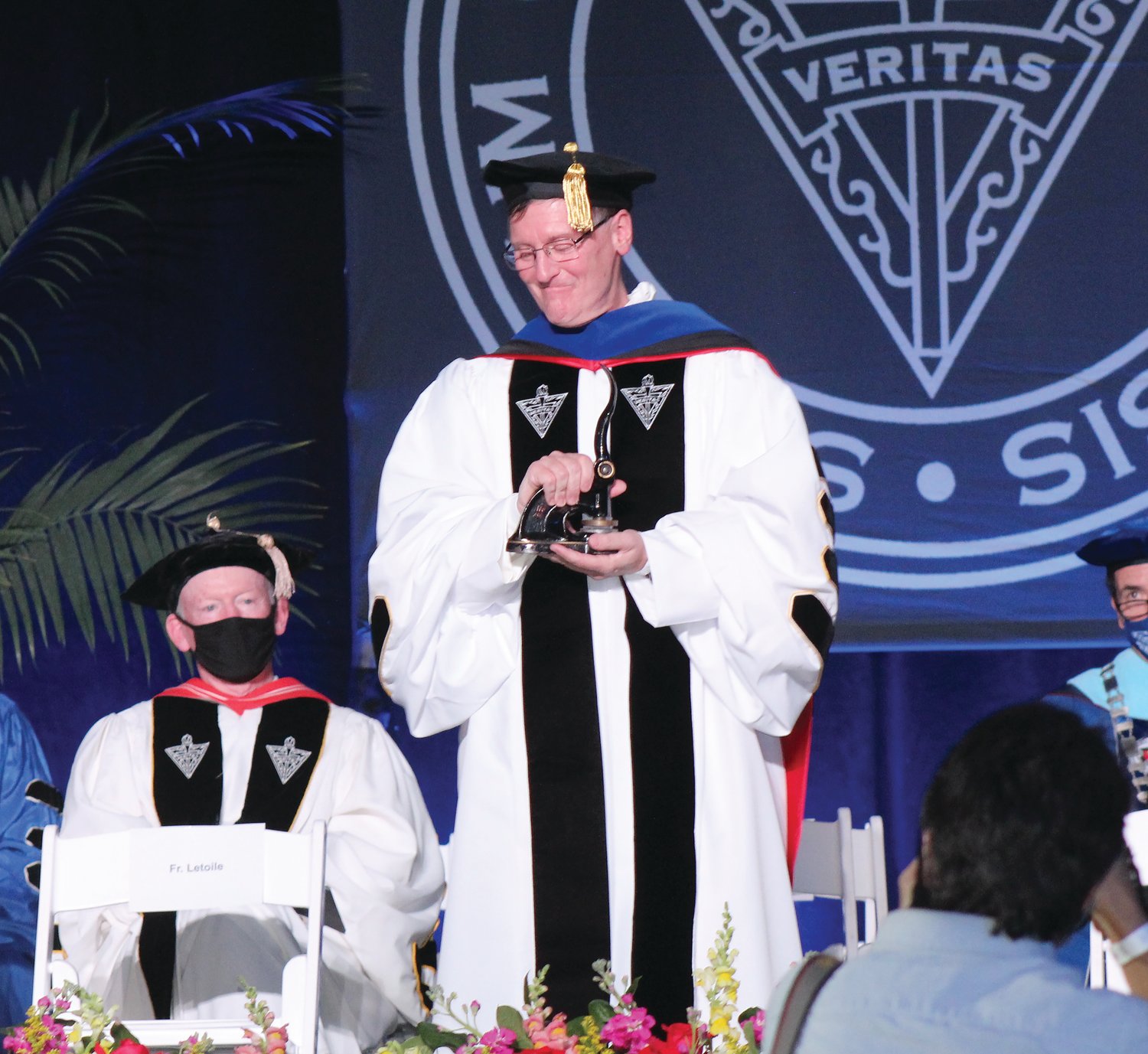 Father Kenneth R. Sicard, O.P., was inaugurated as the 13th President of Providence College on Friday, Oct. 1, during a formal ceremony.