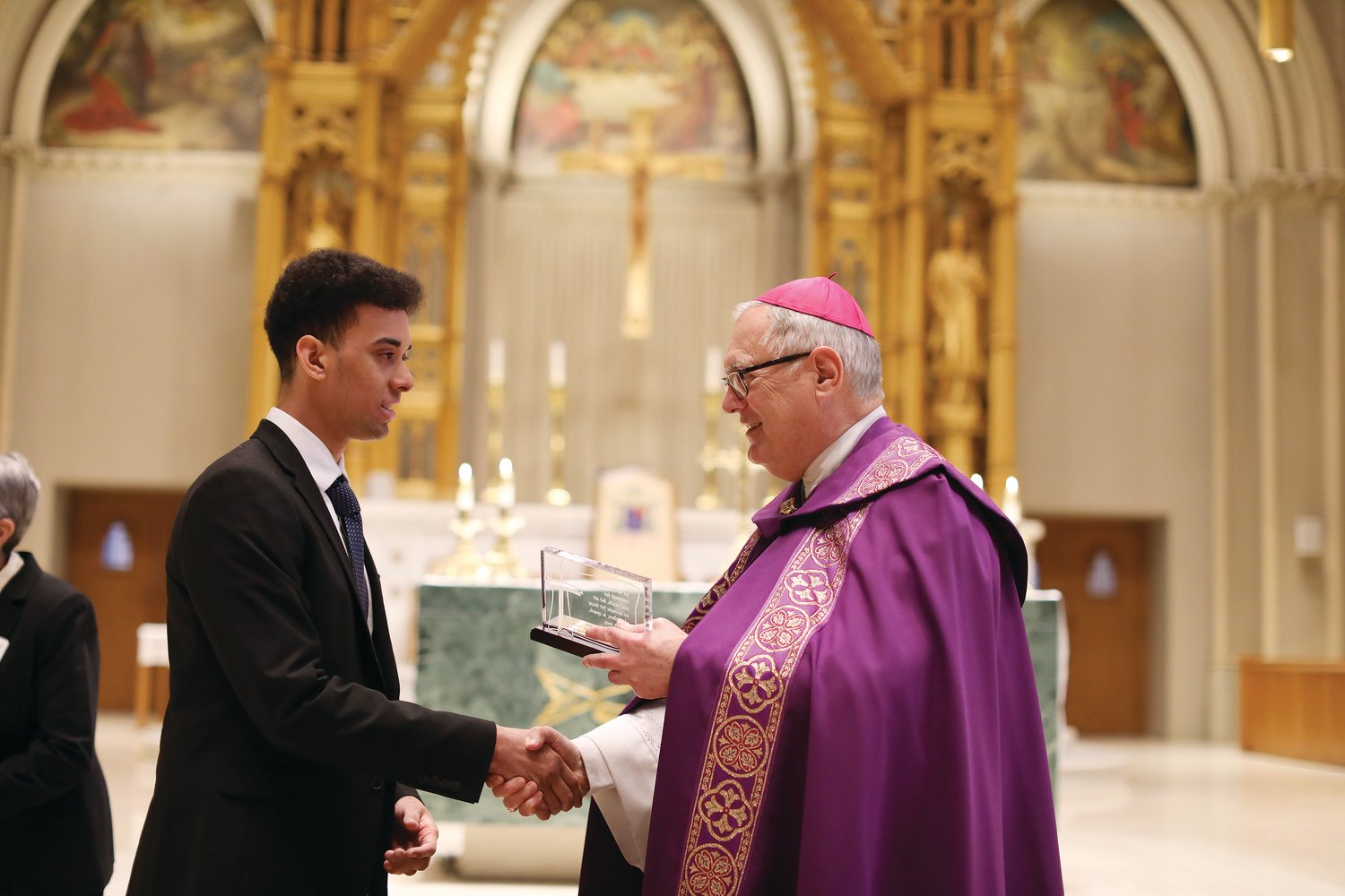 Many were honored at this year’s diocesan Catholic Youth Ministry and Scout Awards, held at the Cathedral of SS. Peter and Paul on Sunday, March 13