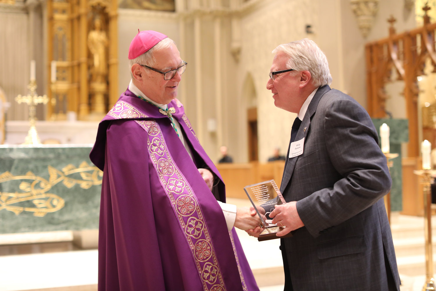 Many were honored at this year’s diocesan Catholic Youth Ministry and Scout Awards, held at the Cathedral of SS. Peter and Paul on Sunday, March 5.
